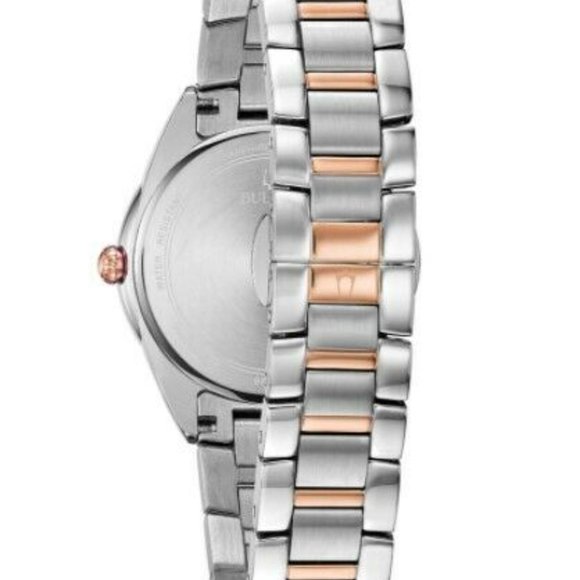 Bulova Rose Gold 32mm Diamond Accent Watch w/ box
